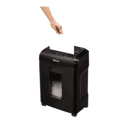 Fellowes Powershred 10M Destructora de Papel Microcorte Negra